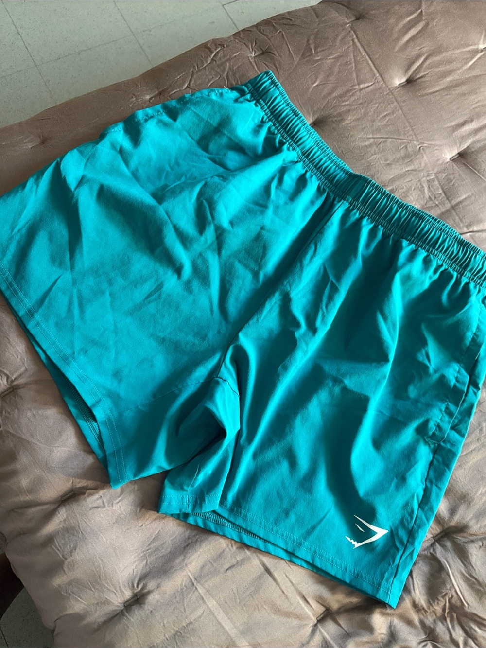 Gymshark Men's Athletic Shorts in Teal